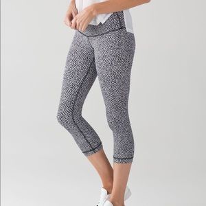 Lululemon Wunder Under Crop III Pants New Tags